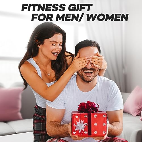 Image of Heavy Resistance Bands for Working Out, NITEEN Resistance Bands with Handles Weight Exercise Bands for Men Women, Workout Bands with Door Anchor and Ankle Straps Strength Training Equipment