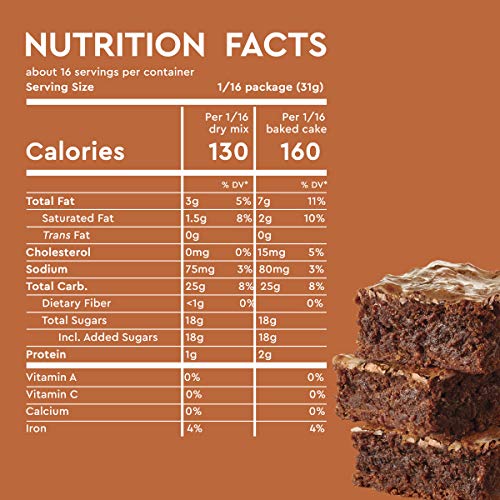 Image of Duncan Hines Brownie Mix, Milk Chocolate, 18 oz (Pack of 4)