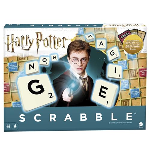 Mattel Games GMG29 - Scrabble Harry Potter Wortspiel in Deutscher...