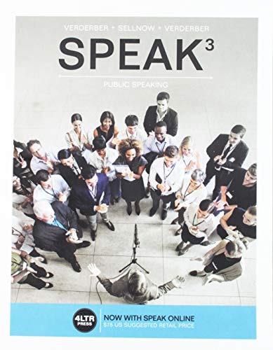 SPEAK (Book Only) 1305659481 Book Cover