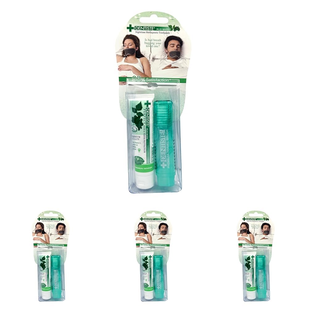 DENTISTE' Plus White 20g Travel Set (4 paketi)