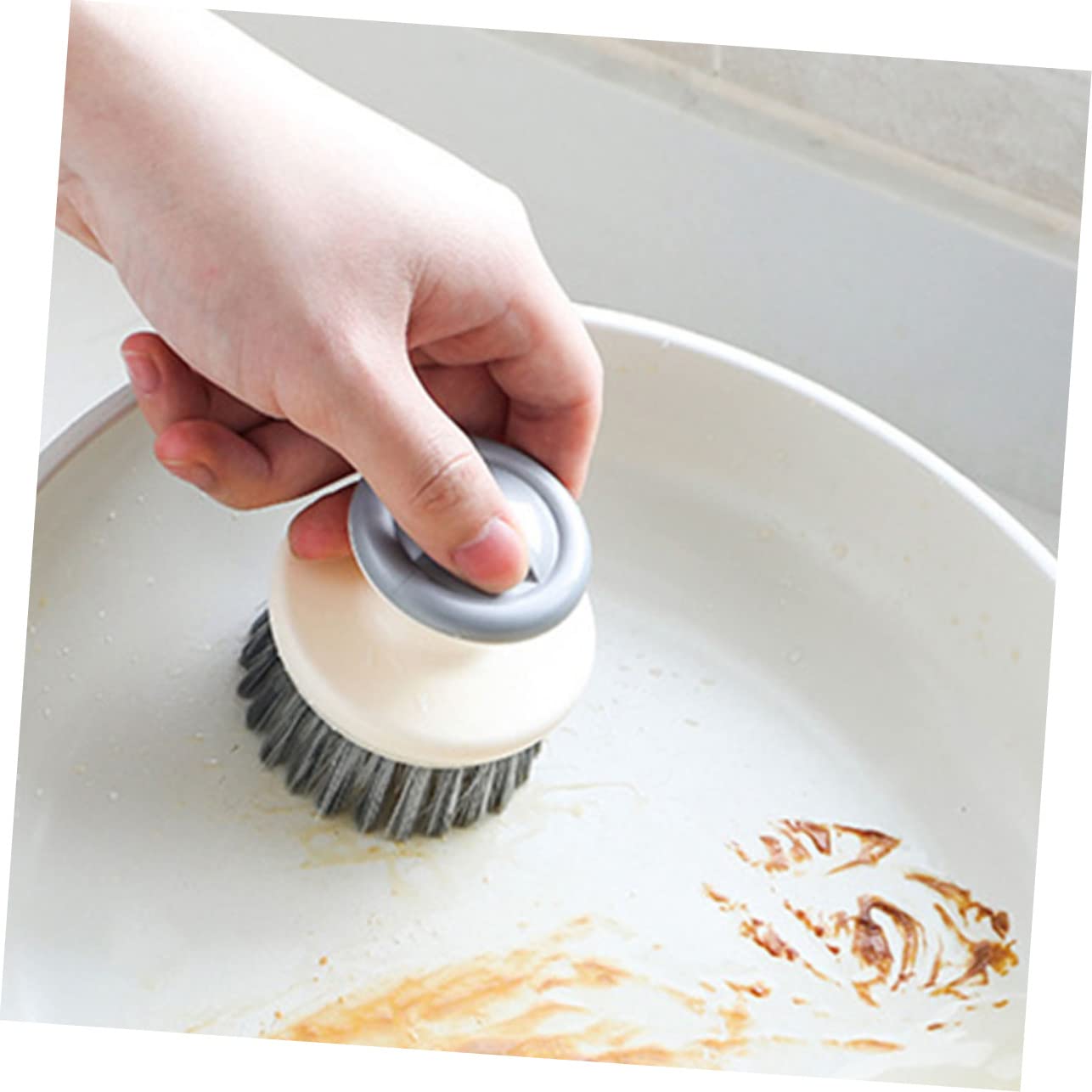 Didiseaon 2 Juegos de Esponjas para Limpiar Platos Cepillos de Cocina Cepillos Multifuncionales para Limpiar Cepillos para Platos Utensilios de Cocina 4 Unidades