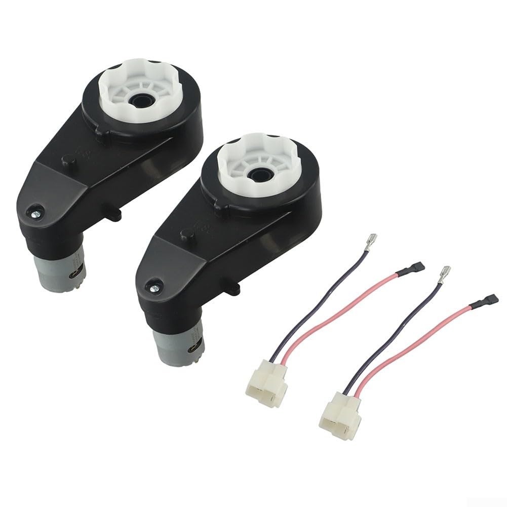 2 pièces de boîte de vitesses de moteur de rechange pour voitures électriques pour enfants, 12 V RS550 avec vitesse augmentée à 40 000 tr/min