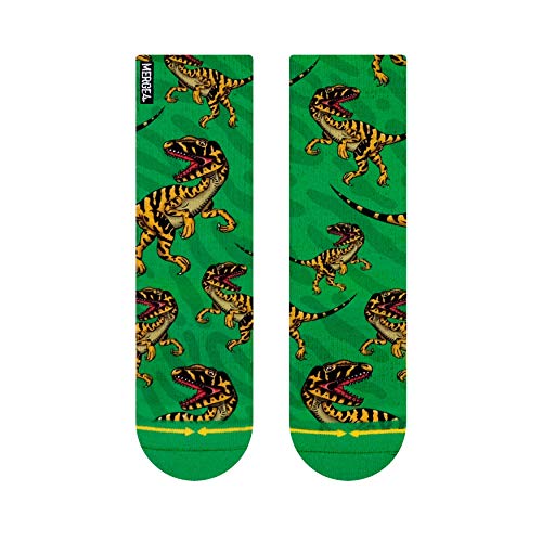 MERGE4 Colby Phillips Velociraptor Youth Unisex Crew Kids Sock