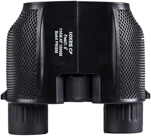 XARONF Compact Binoculars 10x25 for Adults and Kids, Waterproof Binocular, Easy Focus Binoculars for Bird Watching, Outdoor Hunting,Travel