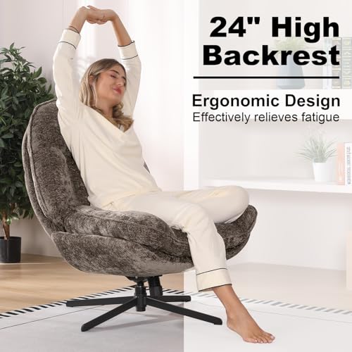 360° Swivel Accent Chair for Ergonomic Comfort - Image 6