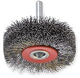 Osborn 0002504162 - Cepillo circular acero de alambre ondulado con vástago de 6 mm y filamento de Ø 0.30 mm (50x17x13)