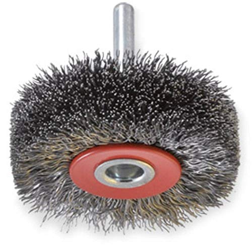 Osborn 0002504162 - Cepillo circular acero de alambre ondulado con vástago de 6 mm y filamento de Ø 0.30 mm (50x17x13)