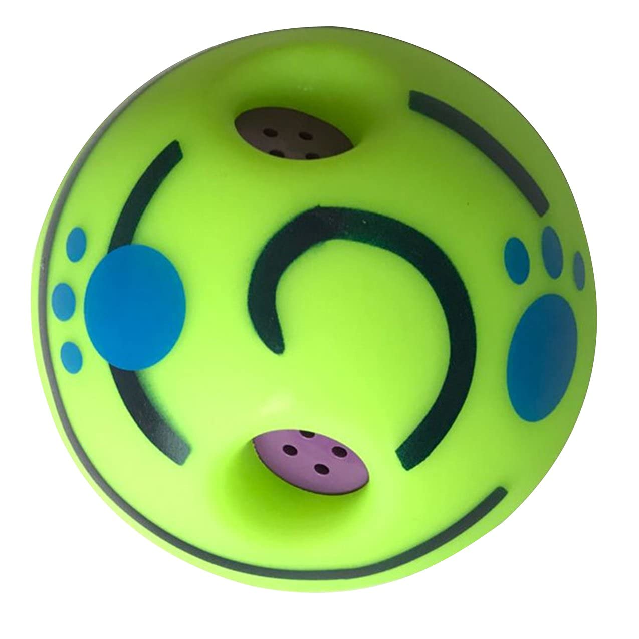 QiKun-Home Wag Giggle Ball Interactive Dog Toy Pet Puppy Chew Toys Funny Sounds Dog Play Ball Training Sport Pet Toys