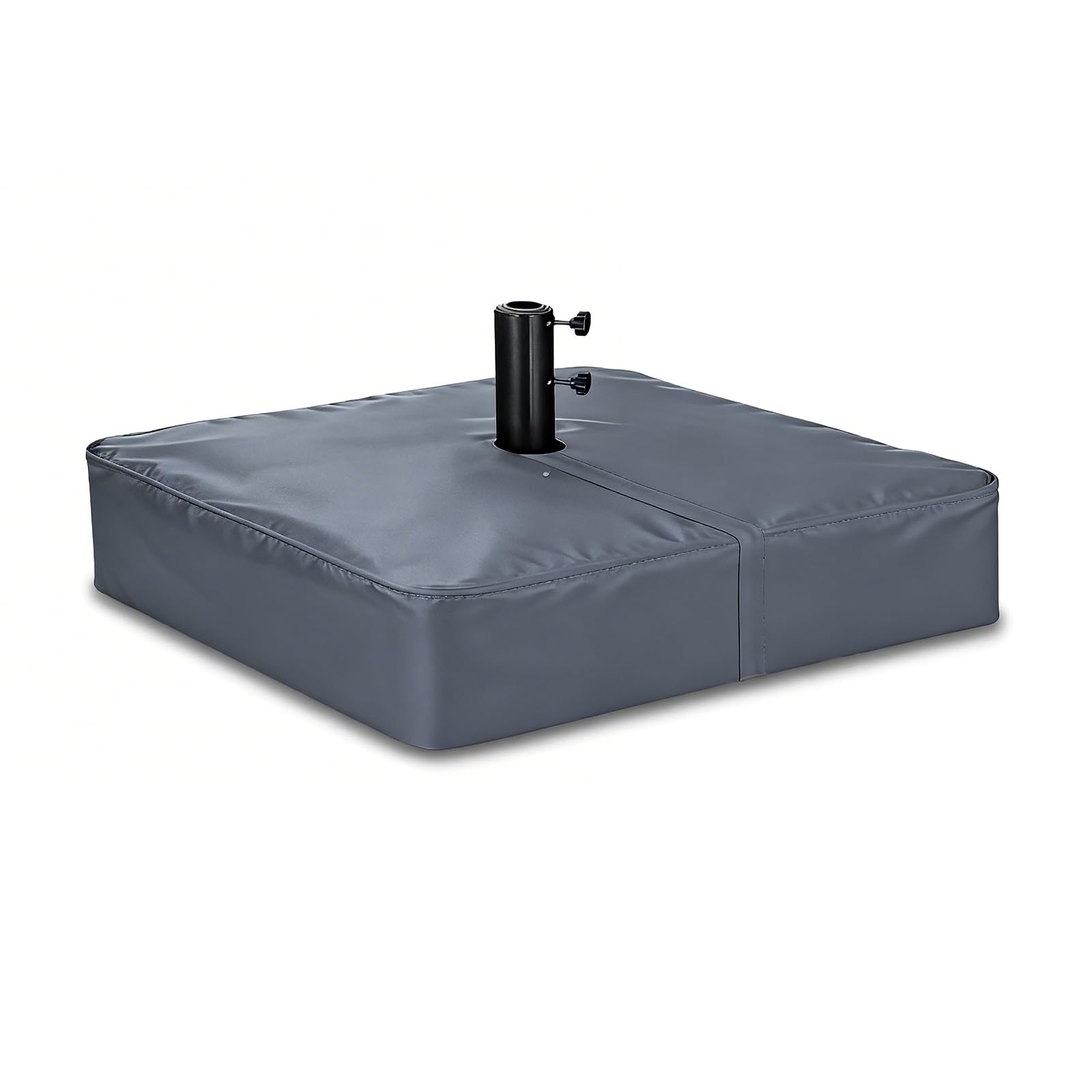 Photo 1 of ***COVER ONLY***Rileytee Patio Umbrella Base Cover,Outdoor Heavy Duty 600D Waterproof Anti-UV Square Umbrella Stand Base Covers (25"L x 25"W x 7"H-Grey)***COVER ONLY***