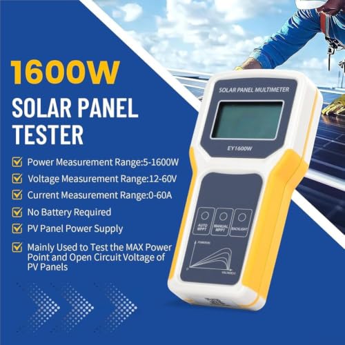 Multímetro de panel solar EY1600W para pruebas automáticas de alta precisión 6