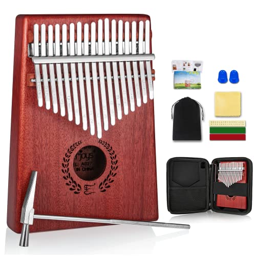 Kalimba Piano à pouce 17 touches, piano portable Mbira avec étui de protection, kit tout-en-un, livre de chansons rapide… - Les Beatles, Paul McCartney, John Lennon, RIngo Starr, George Harrison Kalimba Piano à pouce 17 touches, piano portable Mbira avec étui de protection, kit tout-en-un, livre de chansons rapide…