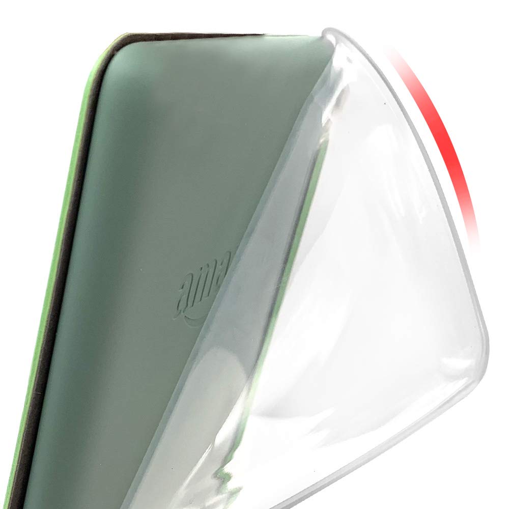 Young me Case for All-New Kindle Paperwhite with Hand Grip, Ultra Slim Thin PU Leather and Transparent TPU Soft Back Cover Rugged Smart Protective Pattern Cover with Auto Sleep/Wa (Nordic Pastoral)