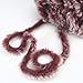 NICEEC 2 Skeins Faux Fur Yarn Super Soft, Chunky & Fluffy, Eyelash Yarn for Crochet & Knitting (Total Length 70yds,3.53oz) - Wine Red with White