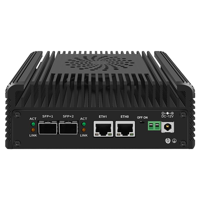 CWWK Mini PC N100/N305 Firewall Hardware 2 x 10GbE SFP+, 2 x i226V 2.5GbE LAN OPNsense Appliance,AES-NI, 2HD, TypeC, TF Card Slot, M.2 WiFi Slot,16GB RAM 1TB SSD