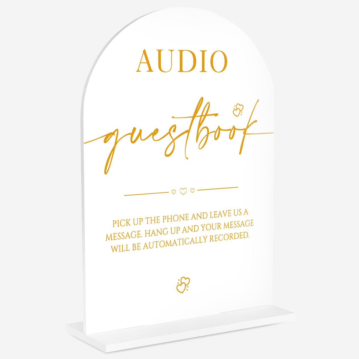 Wedding Acrylic Sign event rental