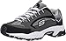 Price comparison product image Skechers Men's Stamina Cutback Trainers, Charcoal Black, 10 UK Wide