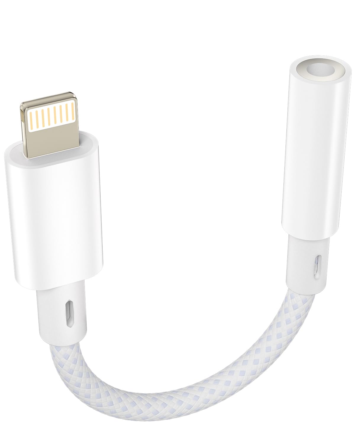 Lightning to 3.5 mm Headphone Jack Adapter, iPhone Headphone Aux Adapter [MFi Certified] Dongle Audio Converter Compatible with iPhone 14 Pro Max 13 12 11 XR XS X 8 7 SE, iPad Pro/Mini-image-40