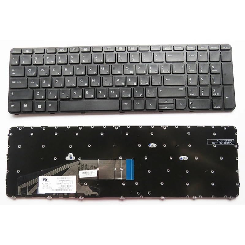 Clavier Azerty FR pour HP ProBook 450 G3 sans Rétroéclairage Pièce de Rechange