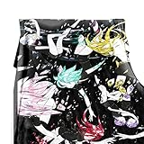 Household Soft Cartoon Anime Land of The Lustrous Printed Plush Flannel Fleece Throw Blanket Towel Blanket for Couch,80'x60'