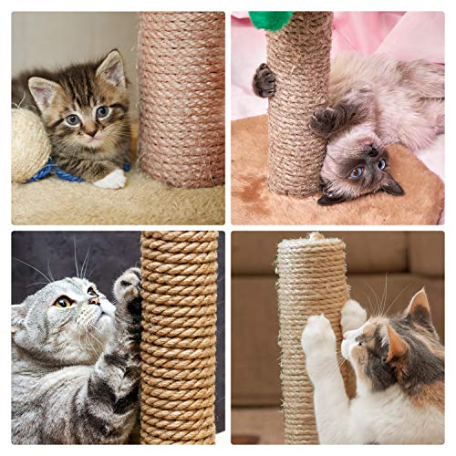 Sisalseil für Kratzbaum und Katzen-Spielzeug, 50 Meter