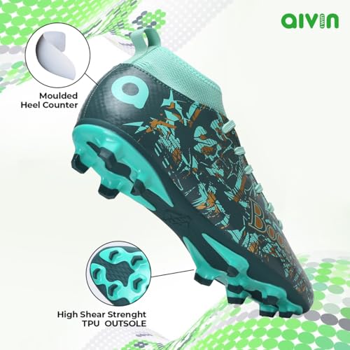 Image of Aivin Booster Pro. Light Weight and Durable Football Shoes for Men & Women, Comfortable and Flexible Football Shoes, Soccer Shoe, Football Studs