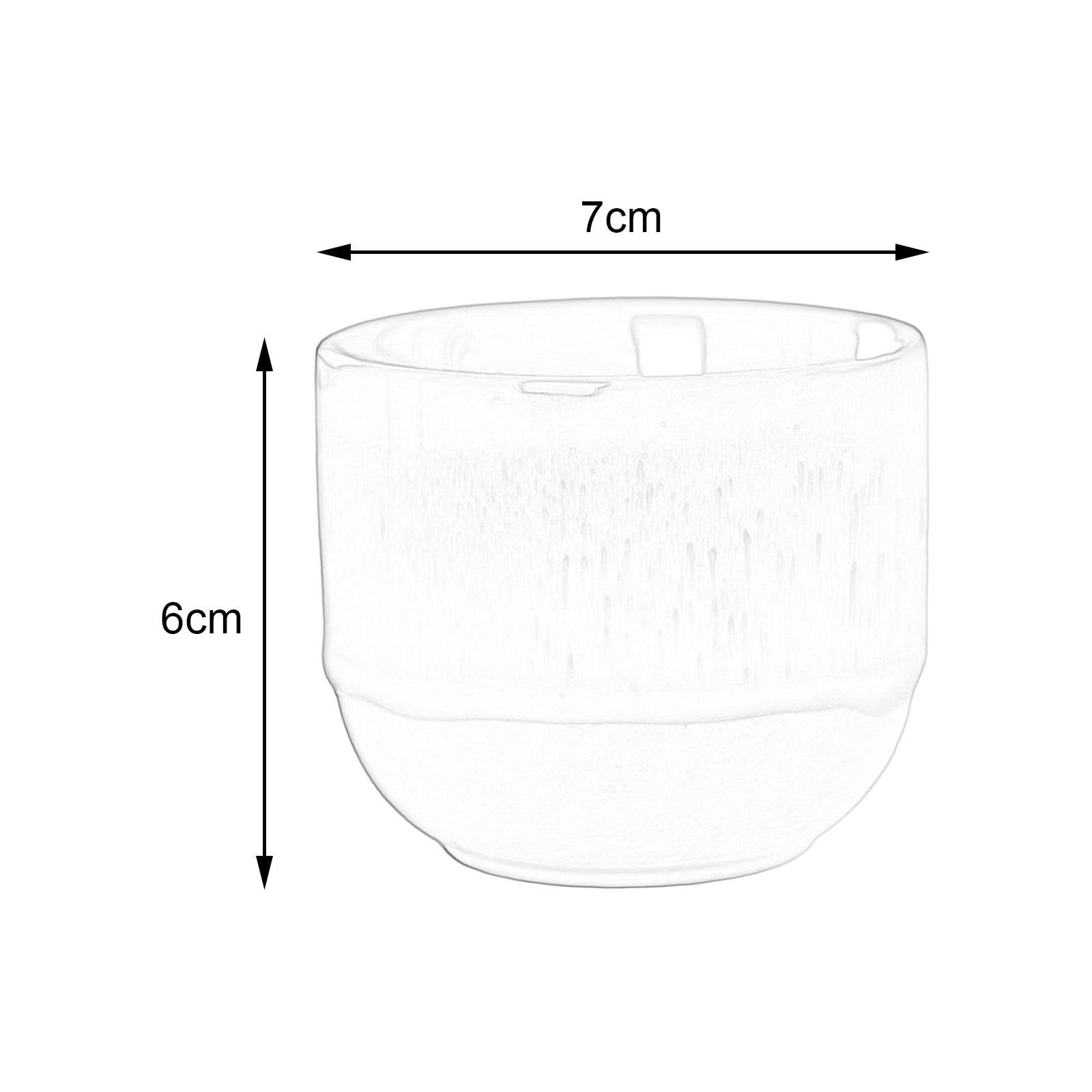Teetasse, Espressotasse, 150 Ml Sake Becher, Japanisches Abstraktes Muster, Kung Fu Teetasse, Ohne, für Wasser, Cappuccino, Yerba Mate, Rot