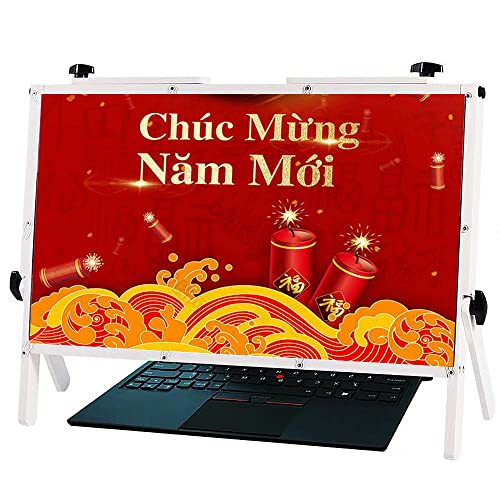 Lupa De Pantalla De Computadora para Computadora Portátil Lupa De Pantalla Portátil Plegable Lupa De Pantalla De Computadora Portátil De 22 ', Compatible con Computadoras Portátiles, Ipads,