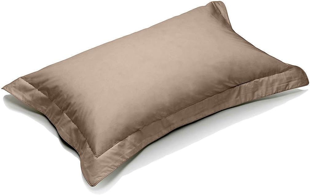 100 Percent Egyptian Cotton 650 -TC Luxury 2 PC Pillow Cases German/Extra Large Sequre Size 31" x 31"(Inches) -White Solid, Dimension in CM (80 cm x 80 cm)