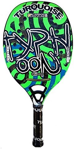 Turquoise Beach Tennis Racket Typhoon 2017