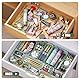 Homhut Schubladen Organizer, 10 Stück 3 Größen Orgenizerboxen Schminktisch Organizer, Schubladen Ordnungssystem Rutschfest für Makeup, Schreibtisch, Bad, Badezimmer, und Küche (10-Grün)