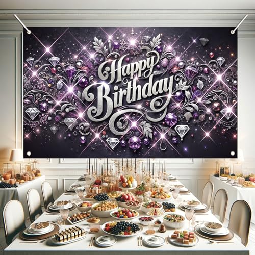Fondo Photográfico Para Cumpleaños 71x43 Pulgadas miniatura 4