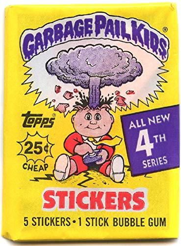 Topps Garbage Pail Kids Trading Cards Series 4 Wax Booster Pack