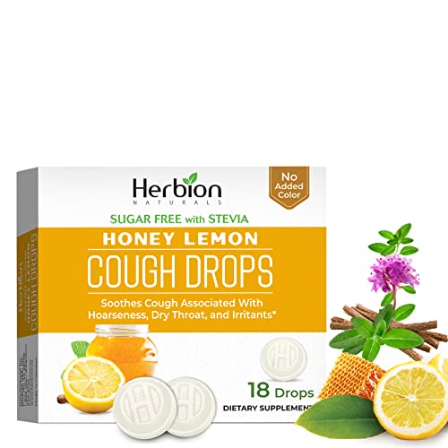 Herbion Naturals B01NAIN2ZM Cough Drops With Natural Honey Lemon Flavor, Sugar-Free With Stevia, Dietary Supplement thumb #7