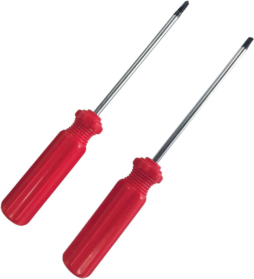 4-Piece Triangle Screwdriver Set, Magnetic Triangle Screwdriver Set 1.4 mm,1.8 mm,2.0 mm, 2.3 mm, Screwdriver Repair Tool for Toys and Battery Change