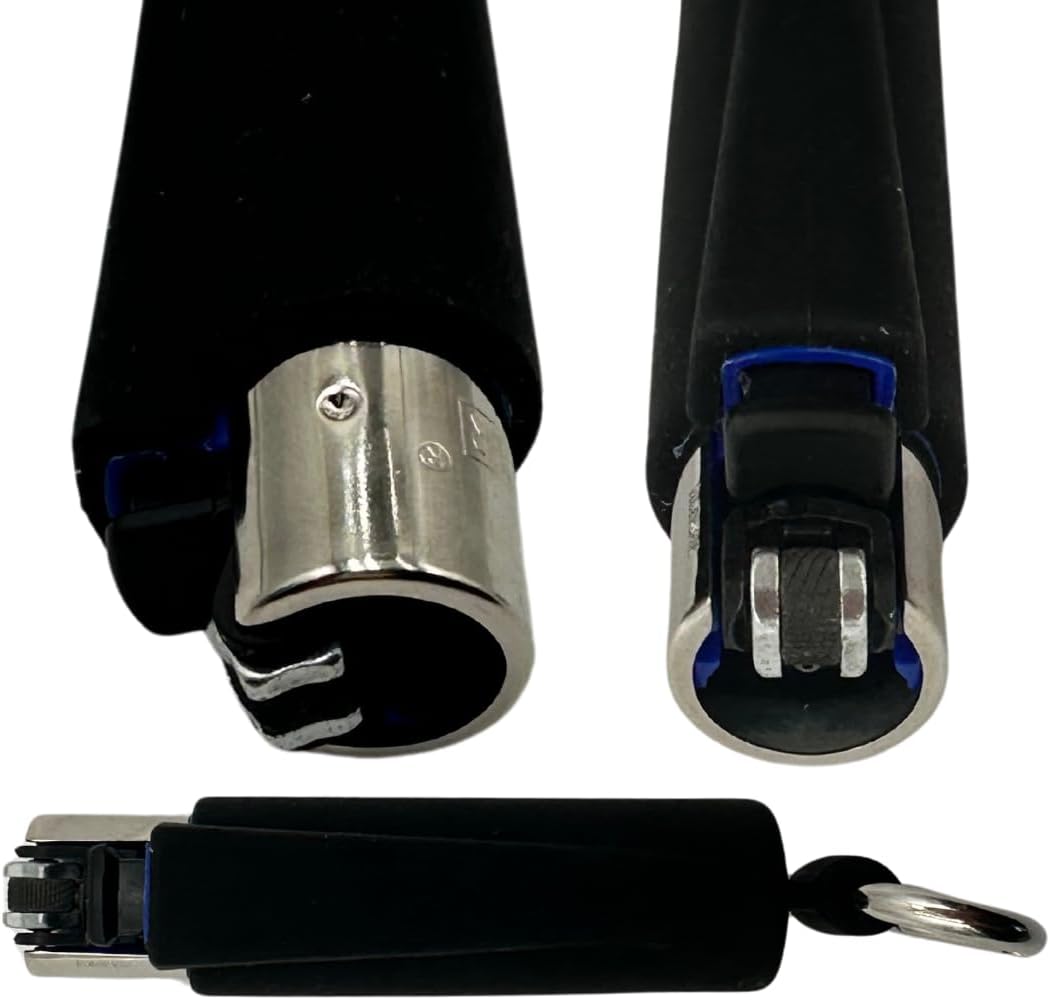 Clipper Lighter Holder Keychain with Spring Clip, Lighter Case for CP11 Lighters. (Clipper Lighter Not Included)