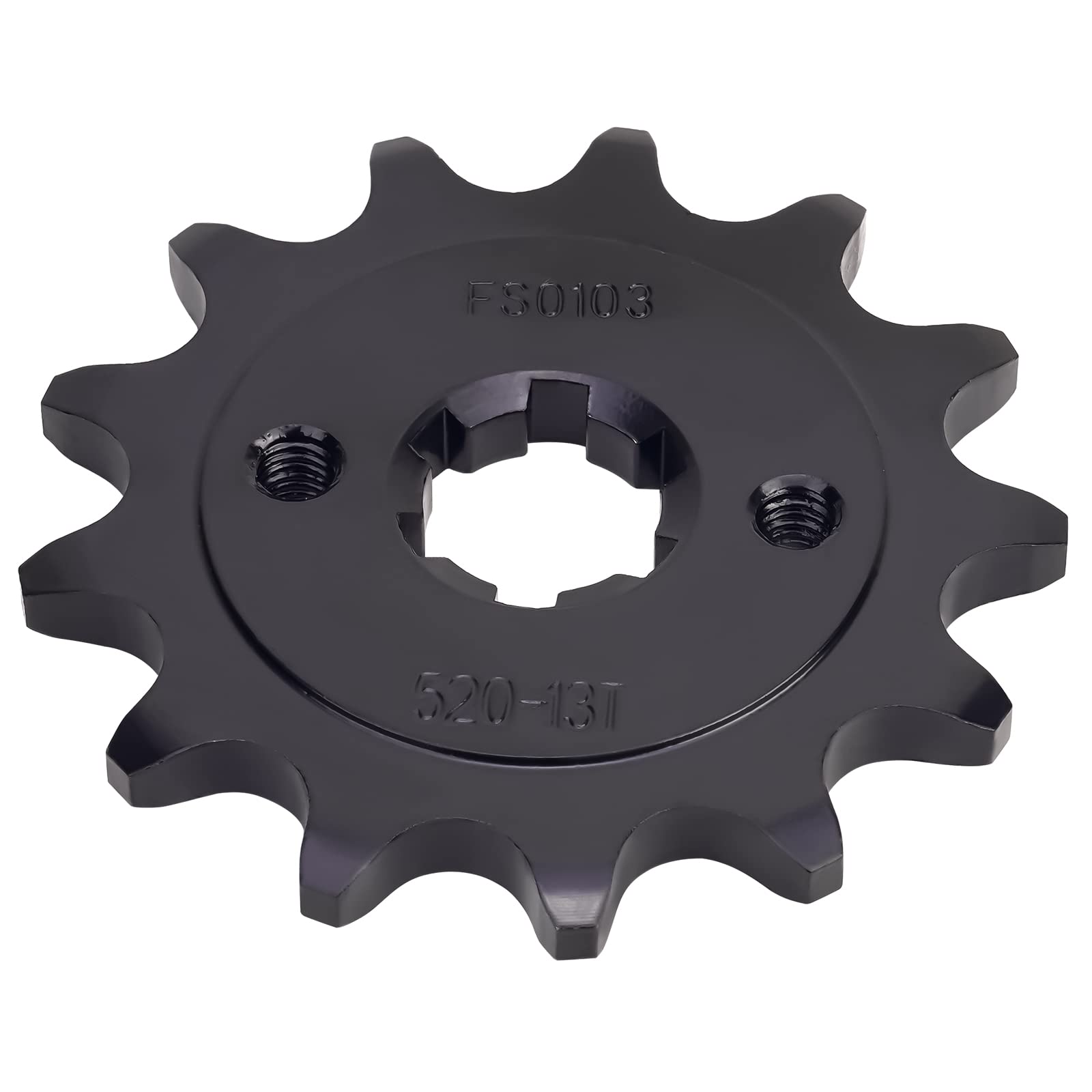 AHL 520-13 dent Pignon avant de pignon de chaîne à engrenages Compatible avec Road 125 2011-2013/125 ABS 2014-2020/125 RC 2020