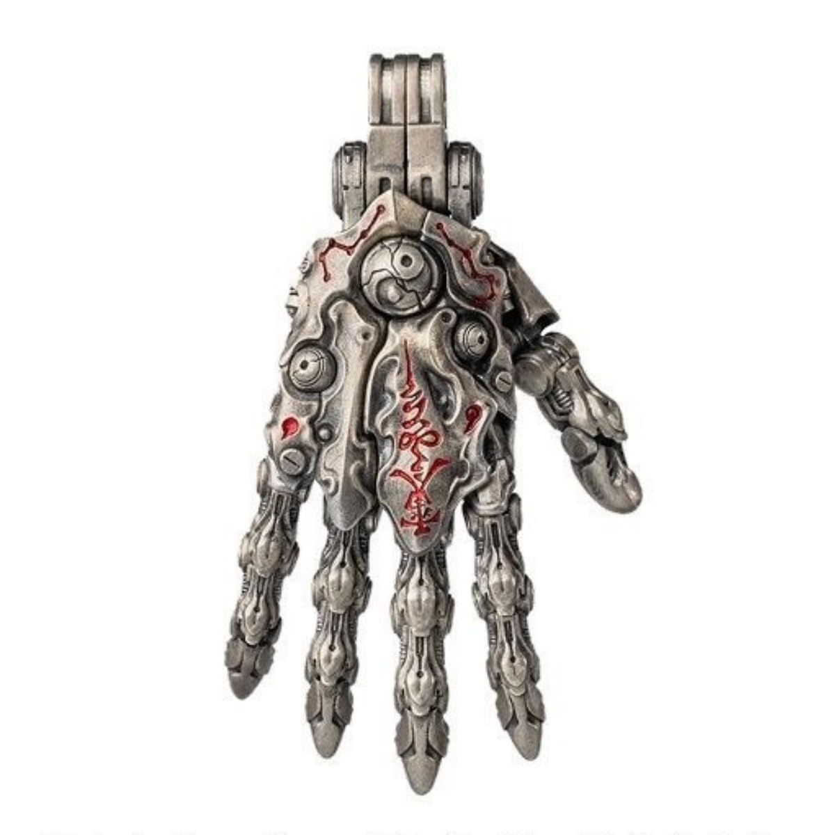 Taoist Mechanical Bionic Hand Pendant, Steampunk Mechanical Hand Necklace, Machine Pendant Creative Unique, Trendy, And Stylish Designs, Gift For Punk Lover