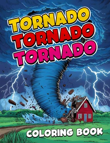 Tornado coloring book Fun and Easy Coloring Pages: Whirlwind Cyclone Twister, hurricane, cyclone, typhoon