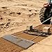 VEVOR Drag Harrow, 6 ft Tow-Behind Driveway Grader with Chain Harrow, Adjustable Width & 80lbs Load Capacity, Heavy Duty Lawn Leveling Rake, Fits ATVs UTVs Tractors, for Gravel Driveway Field