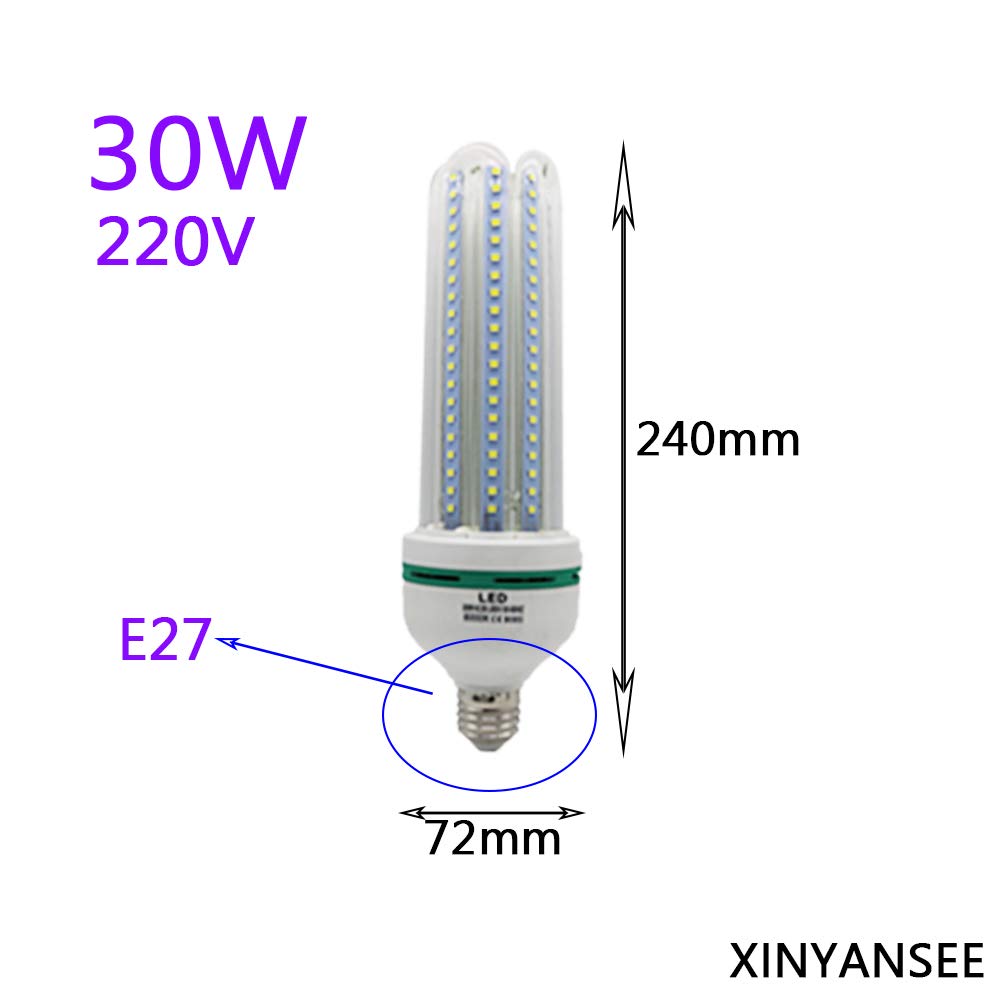 LineteckLED -L4-PAR30-30W- Lampadina Led PAR30 E27 30W ⌀95mm h120mm Bianca 4000K Luce Naturale Lampada Led Faretto Lampade a Led E27