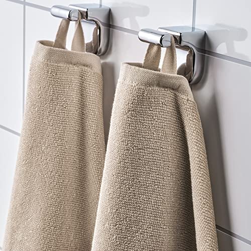 Serviette de toilette VÅGSJÖN de ProTuning finitions soignées en beige clair