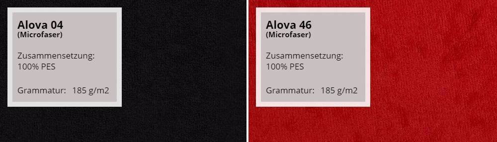Mirjan24 Schlafsofa Jonas Style, Sofa mit Bettkasten und Schlaffunktion, Bettsofa, Schlafcouch, Microfaser, Couch vom Hersteller, Wohnlandschaft (Alova 04 + Alova 46)