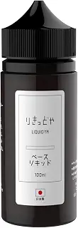 りきっどや 日本生産 電子タバコ用リキッド ニコチンゼロ ベースリキッド 100ml