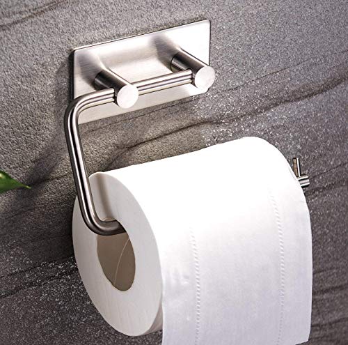 Preisvergleich Produktbild ZUNTO Selbstklebend Toilettenpapierhalter Ohne Bohren Klopapierhalter Edelstahl klorollenhalter für Badezimmer