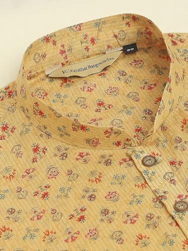 Image of Rajubhai Hargovindas Men's Premium Soft Cotton Long Kurta