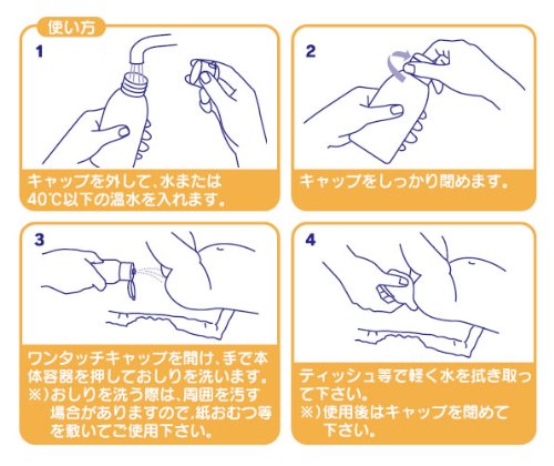 最安値 リッチェル 赤ちゃんおしりシャワー 1コ入 の価格比較