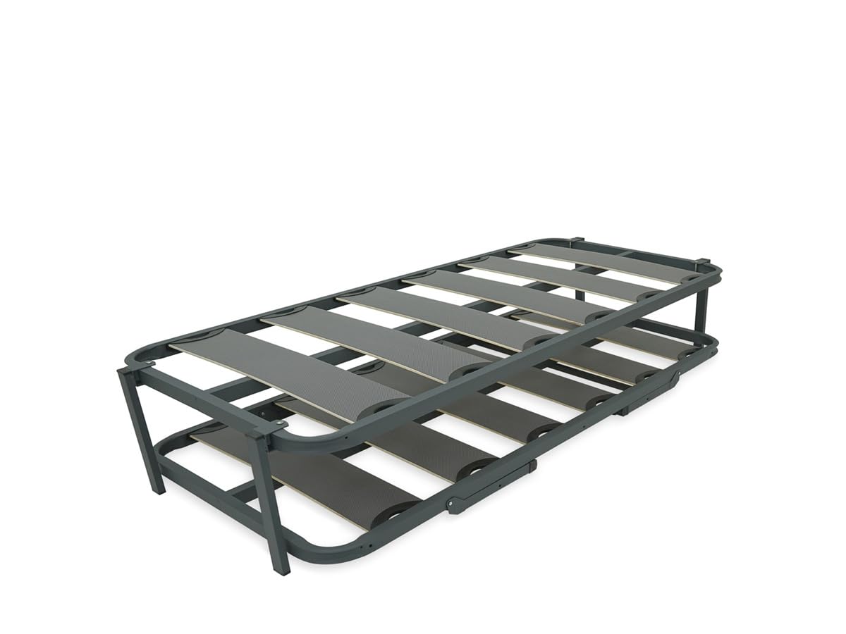 Mattfy - Cama Completa con 2 Colchones Kloe Reversible + Cama Nido Reforzada + 2 Almohadas, 90 x 190