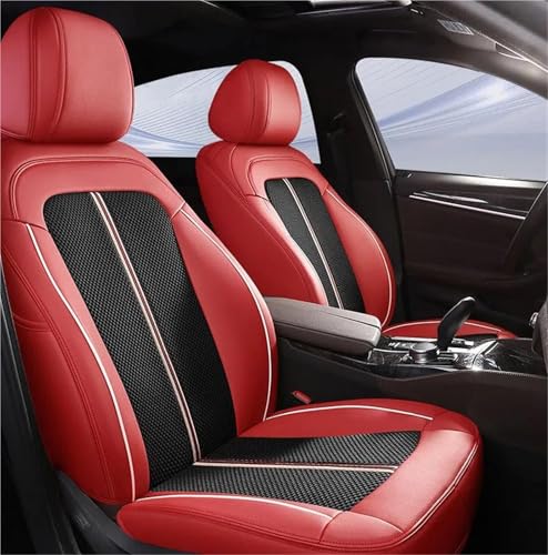 Housse de siège Octavia et Kodiaq : protection sur mesure noir et rouge pour votre auto
