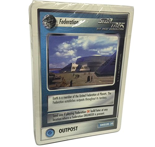 Star Trek CCG - 61 Card Federation Promo Starter Deck from Customizable Card Game by Decipher